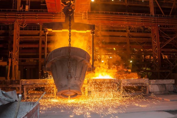 Steel and metal processing plant, Alpha Associates industrial lubricants