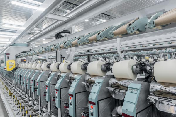Textile industry machinery, Alpha Associates oil supply for textiles
